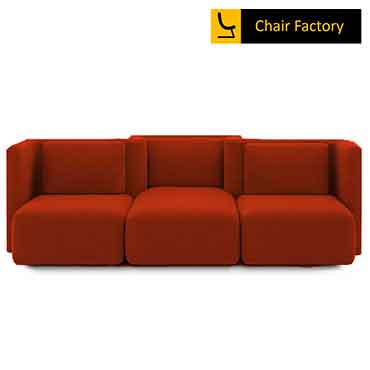 Portofino Trans Red Corporate Sofa