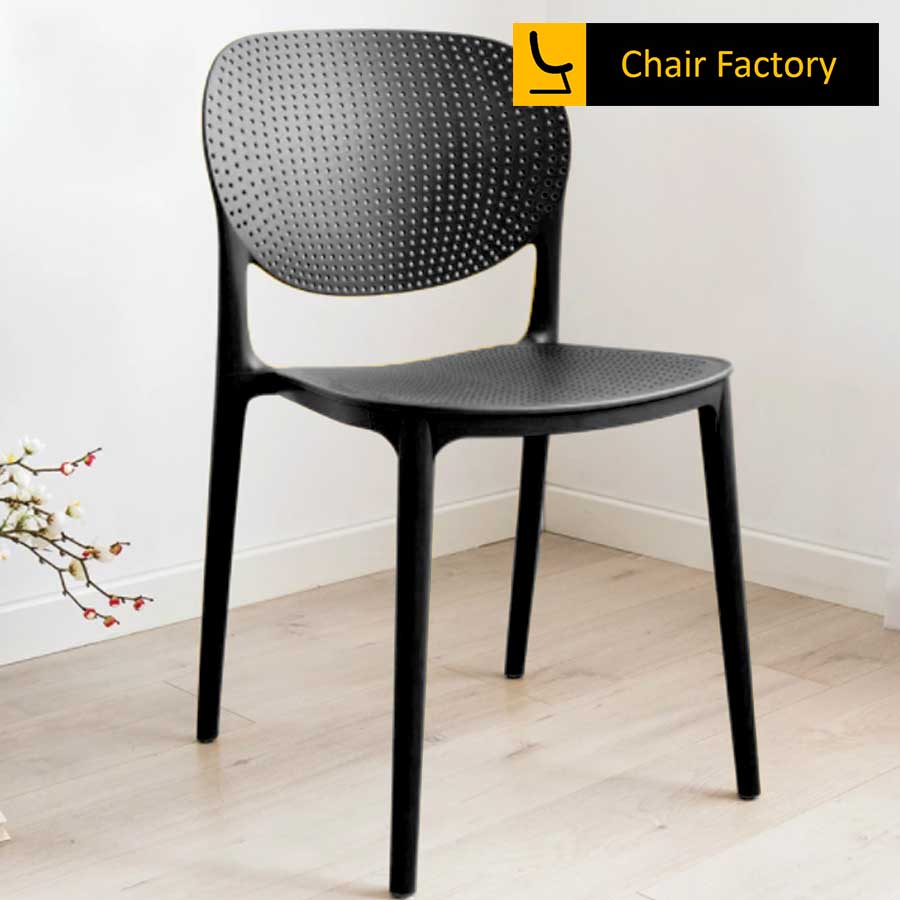 Tabbie Black Cafe Chair