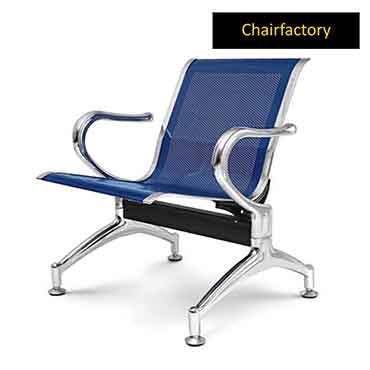  Durant Blue 1 Seater Waiting Area Chair
