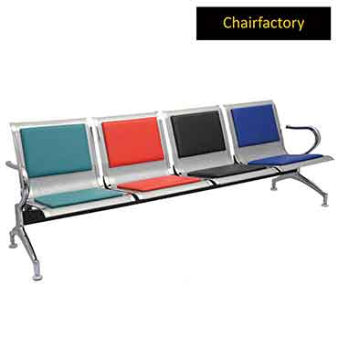 Durant 4 Seater Waiting Area Bench with Cushion  
