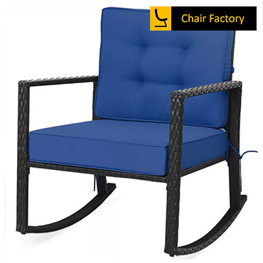 Elies Blue Rocking Chair 