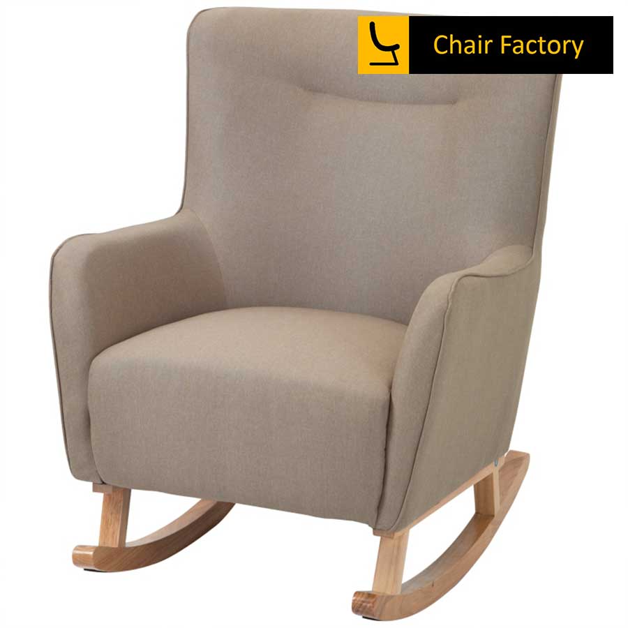 Vstrechi Greige Designer Rocking Chair 