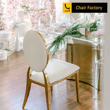 Dior gold legs chair 
