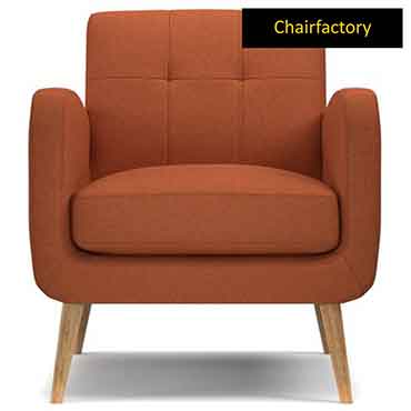 Valoma Orange Accent Chair