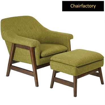 Evanston Accent Chair With Ottoman