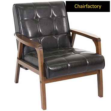 Buckberry Leatherette Accent Chair