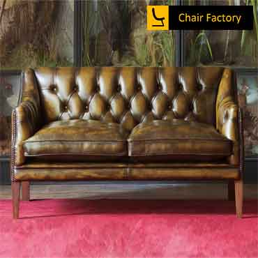 Olympéa Genuine Leather Sofa 