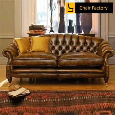 Geoffrey Genuine Leather Sofa