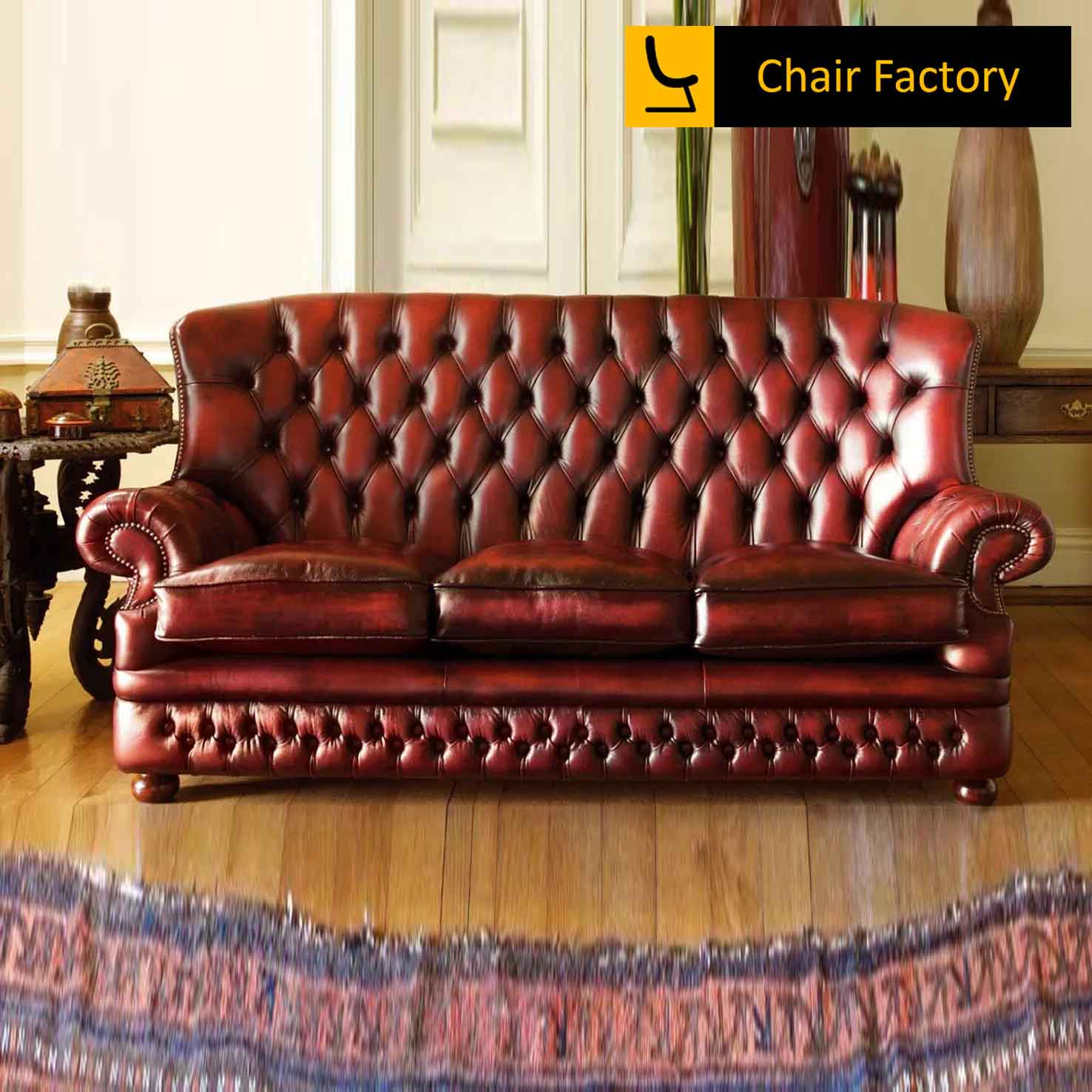 Highland Genuine Leather Sofa