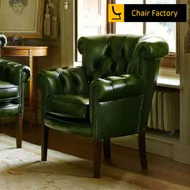 ALFRED Genuine Leather Arm Chairs 
