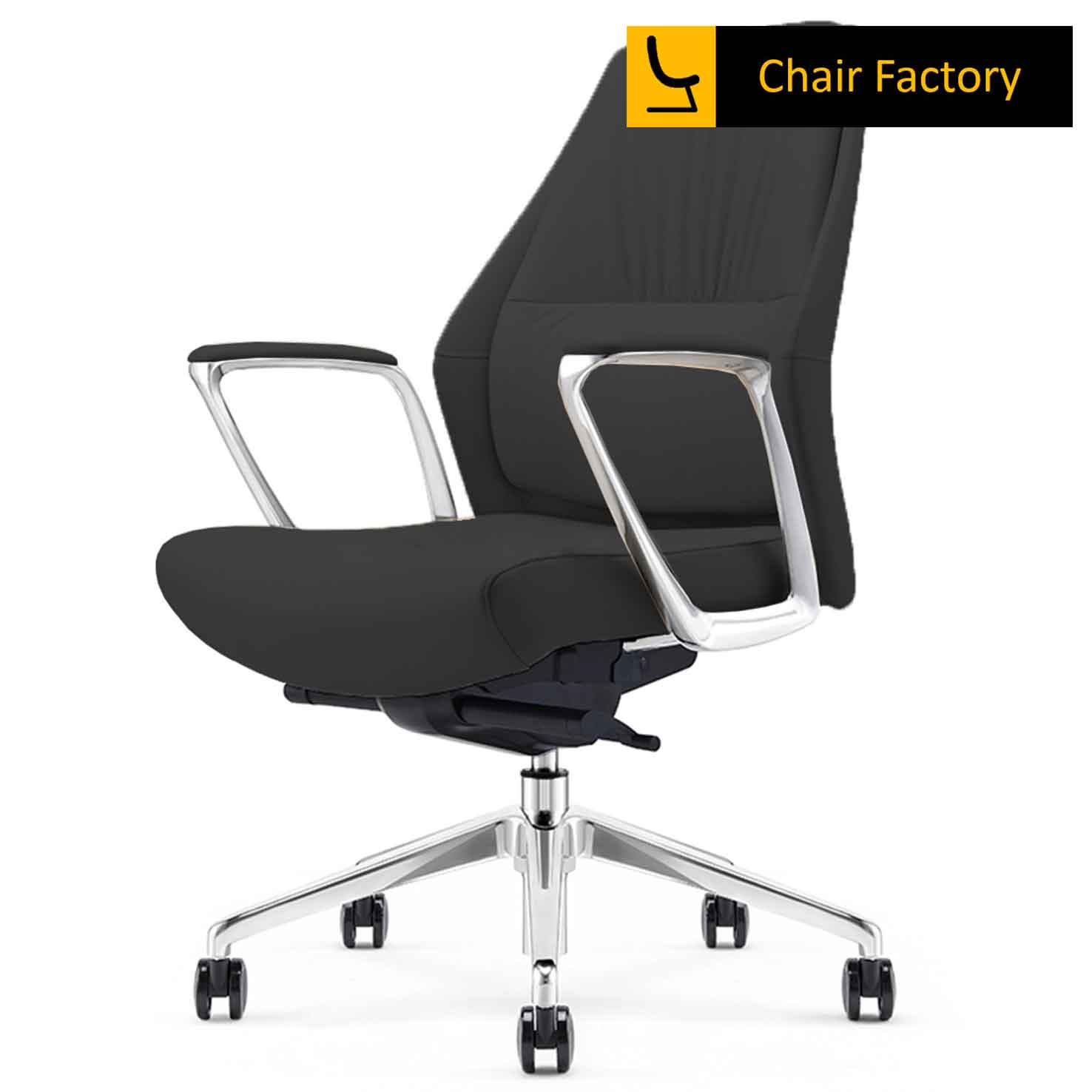 Sincaso Black Mid Back Office Chair Chair Factory