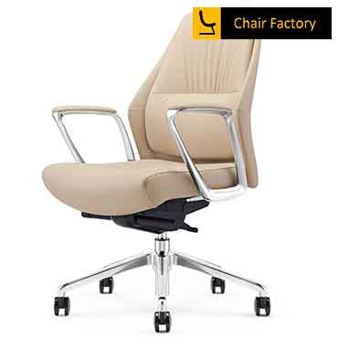 Sincaso Cream Mid Back Office Chair 
