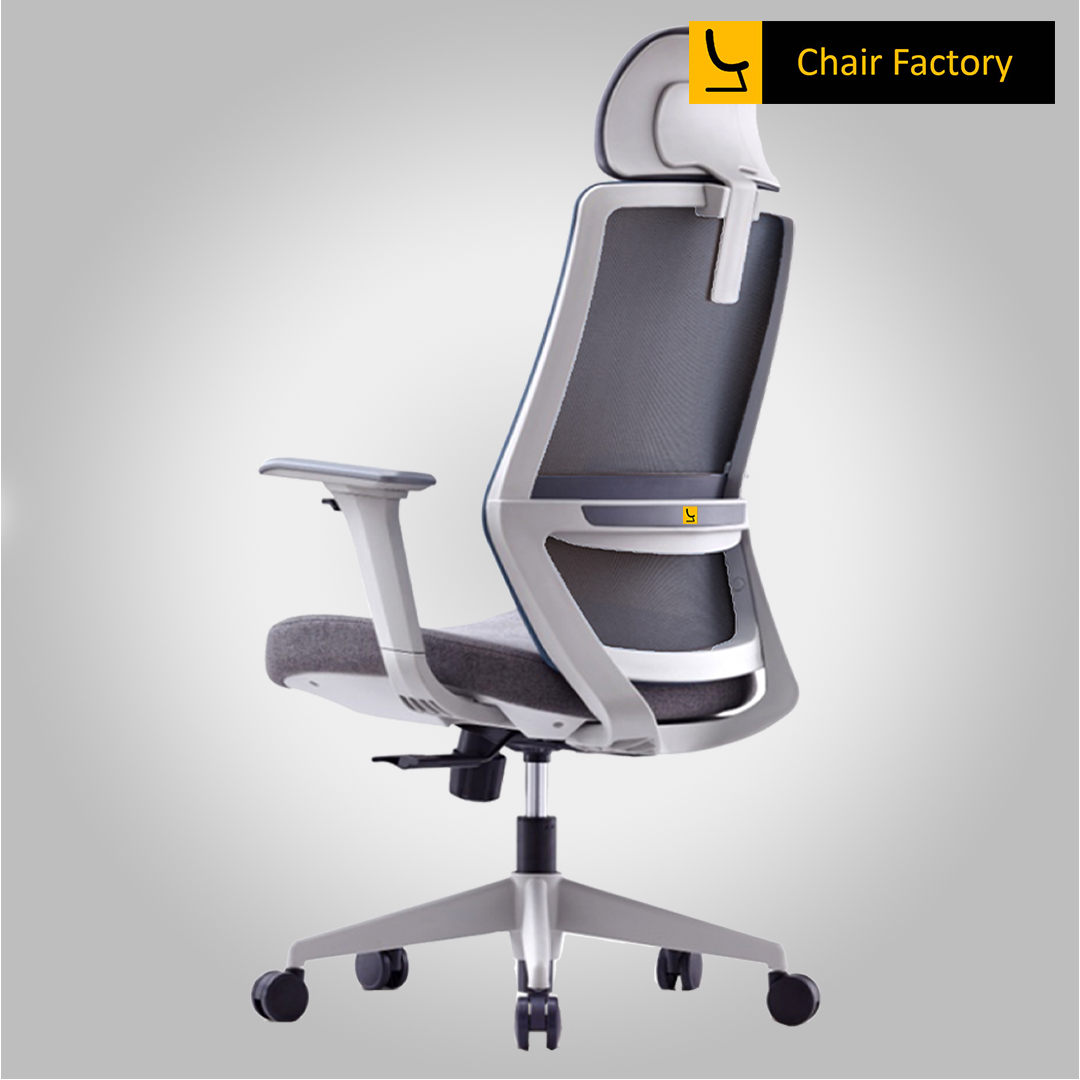 Victorflex White Body Imported Ergonomic Computer Chair for Offices