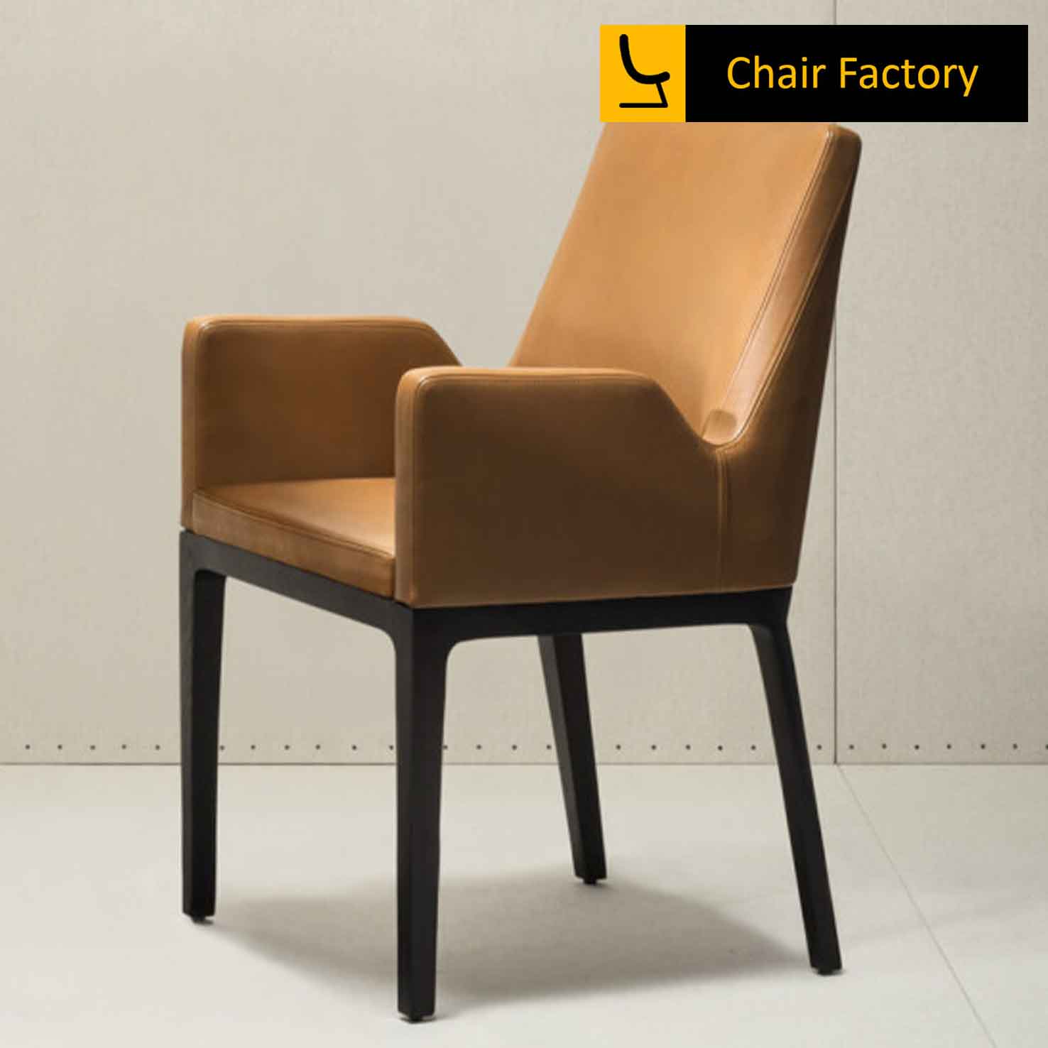 Castelo Genuine Leather Arm Chair