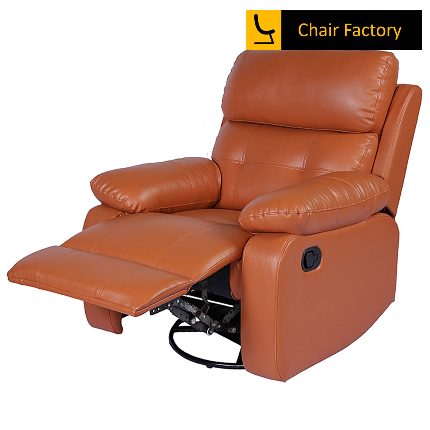 Abington Brown Leather Recliner Chair