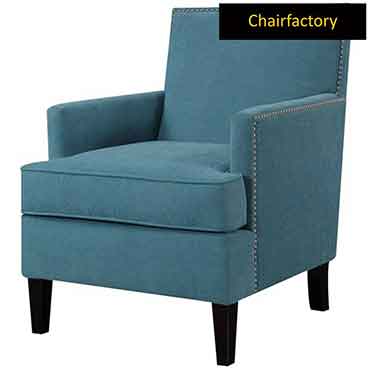 Shuman Blue Accent Chair