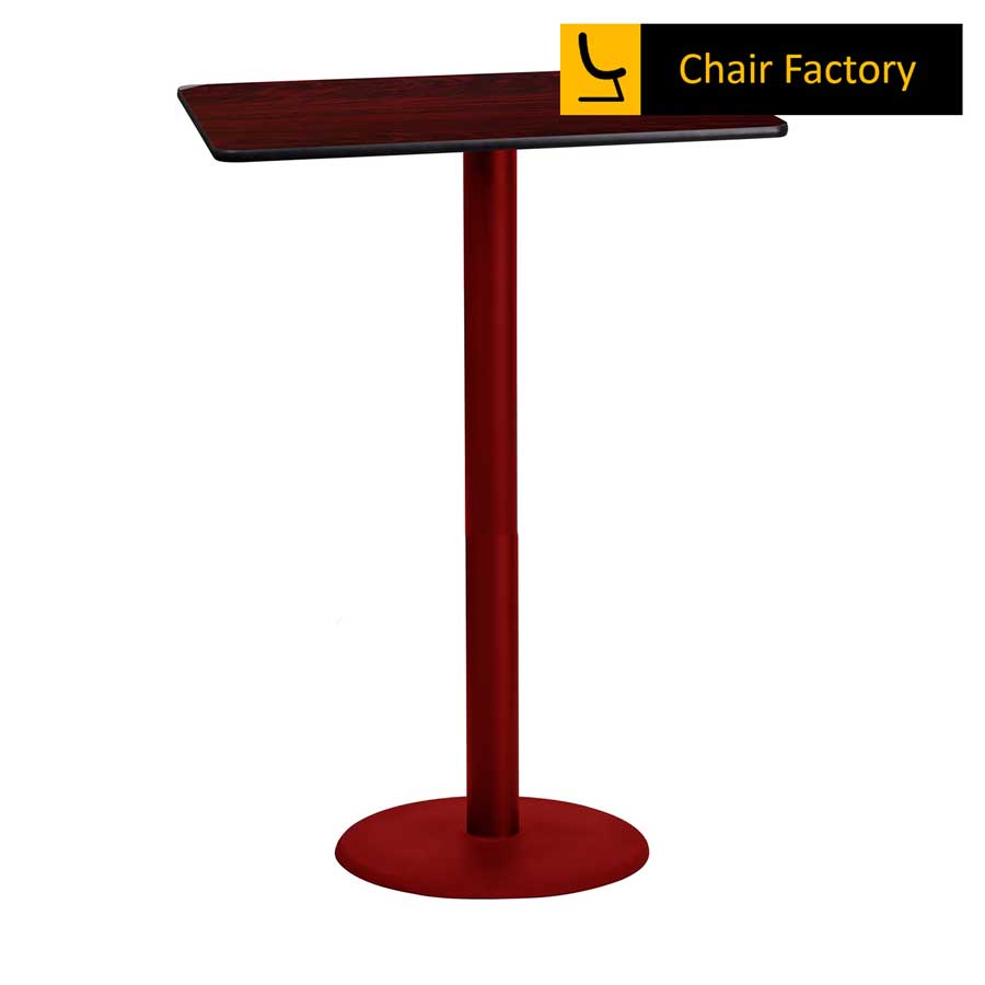 Tobi Red Rectangular Bar Table 