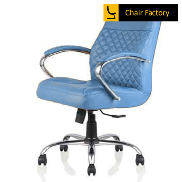 Griffon Blue Mid Back Office Chair 