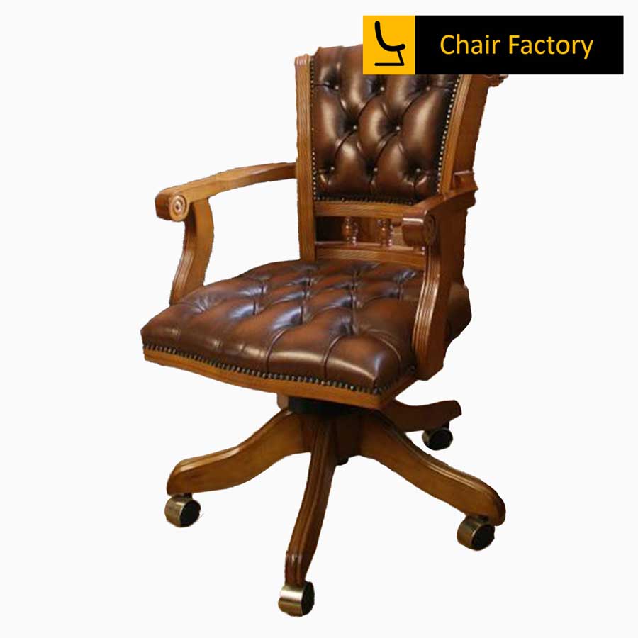 Kratos Italian Leather Visitor Chair