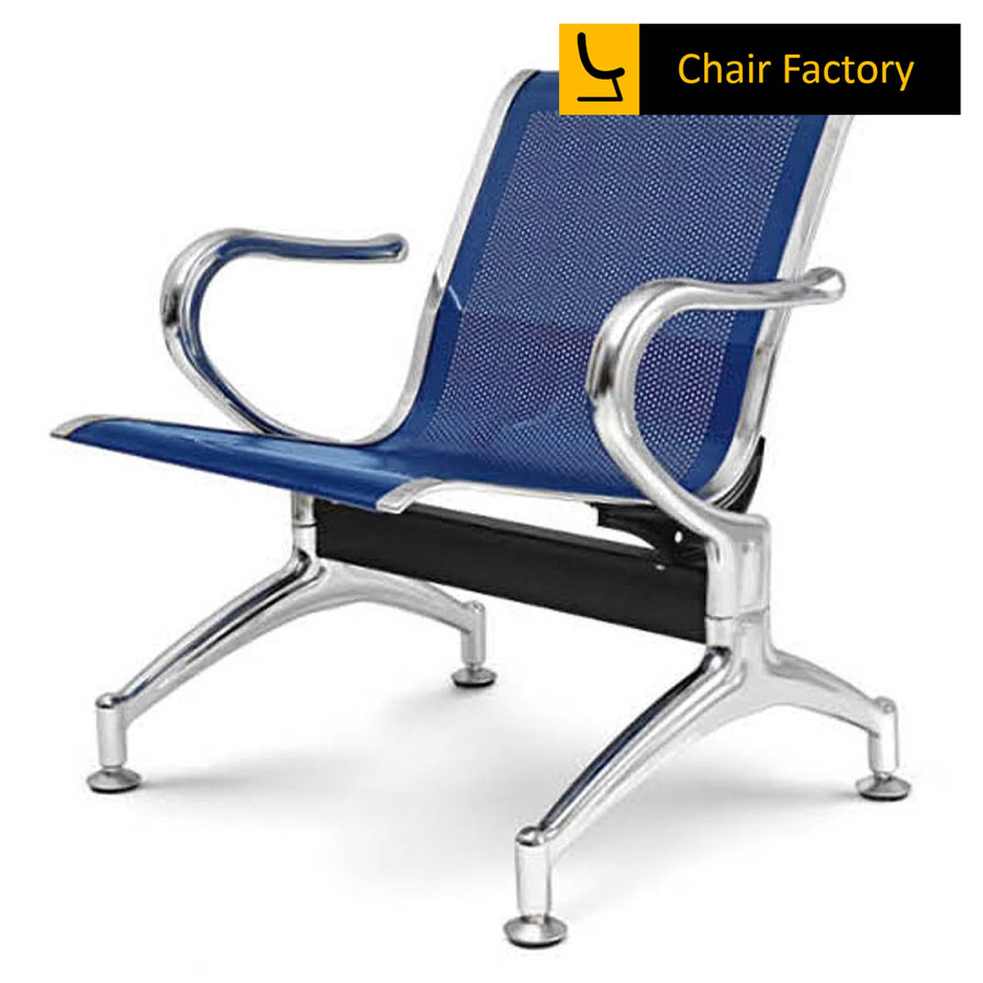  Durant Blue 1 Seater Waiting Area Chair