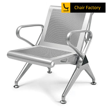 Jarvis 1 Seater Grey Airport Bench