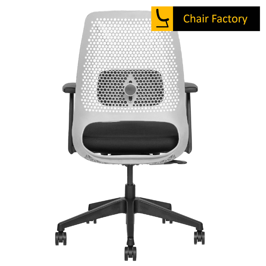 Hibermate white lx Mid Back Ergonomic Office Chair