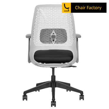 Hibermate white zx Mid Back Ergonomic Office Chair