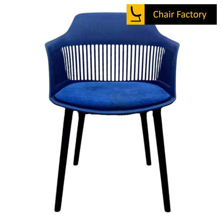 Daisy Blue  with Cushion  Cafe Chair