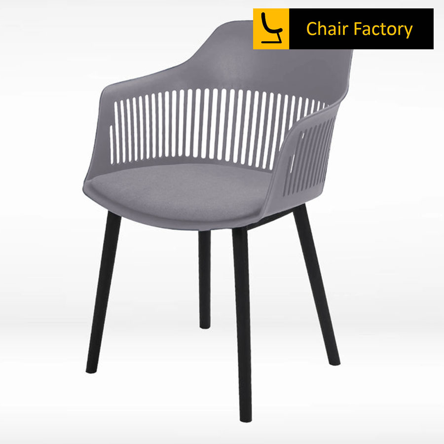 Daisy Grey with Cushion Cafe Chair