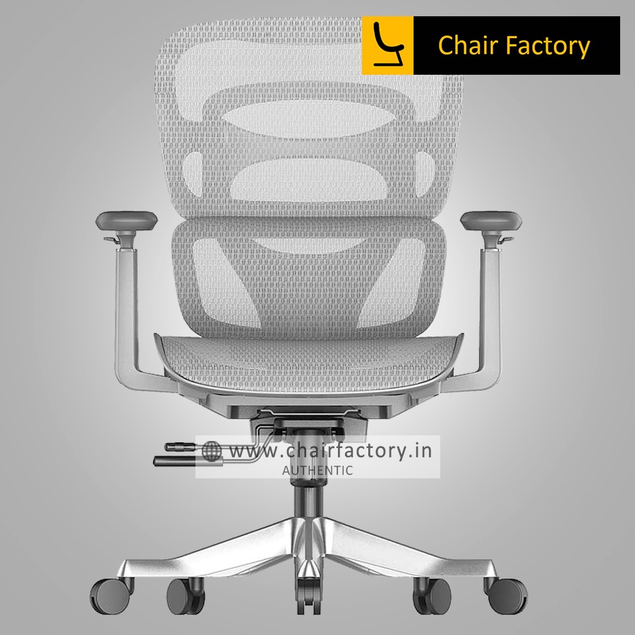 MAXMILLION MID BACK GREY HIGH END ERGONOMIC OFFICE CHAIR