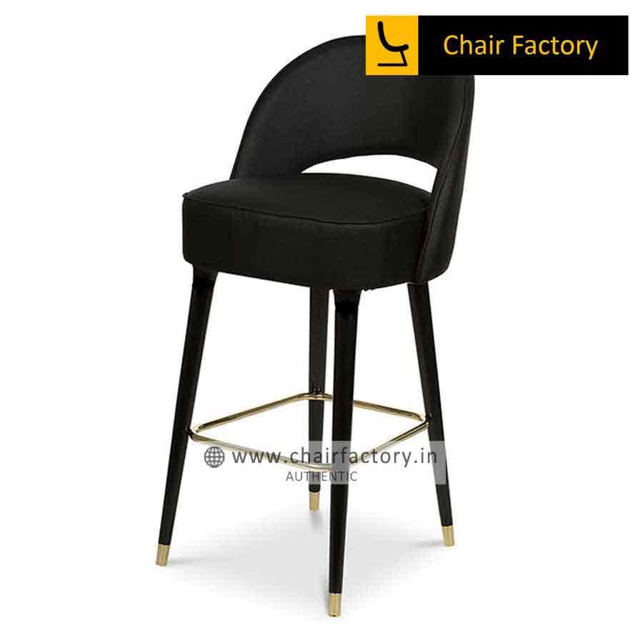Demetrius black Bar Stools