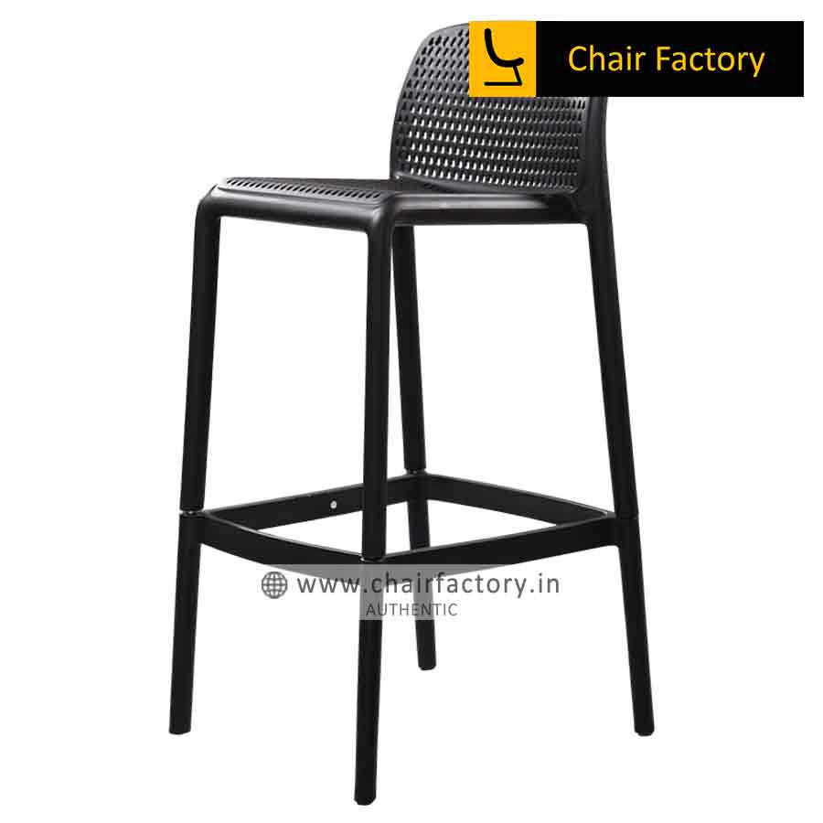 MABLE black High Counter Bar Stool