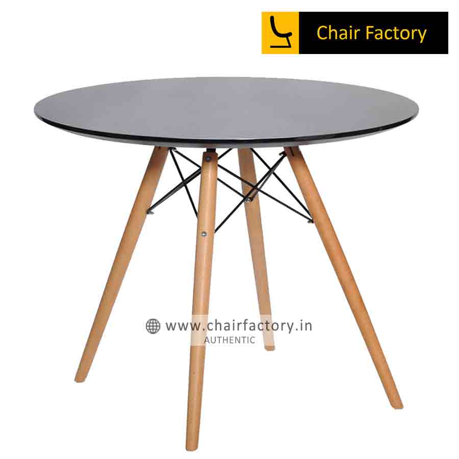 black Ellis Cafe Table 