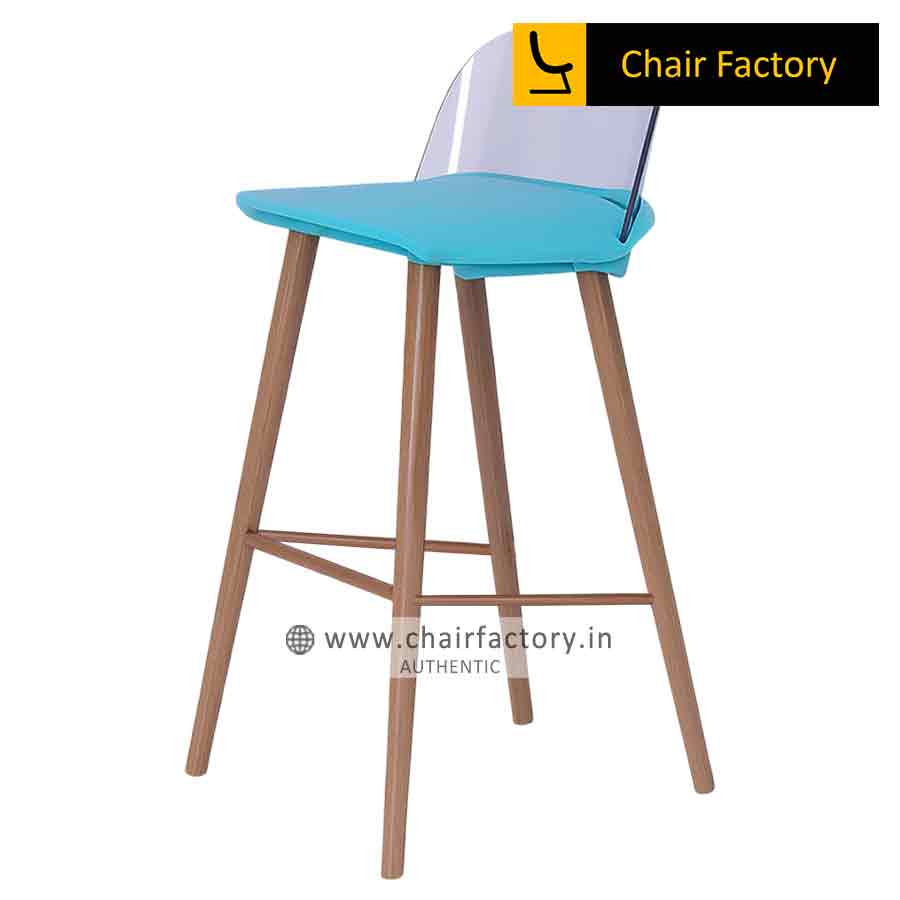 Kardo Acrylic high counter bar stool