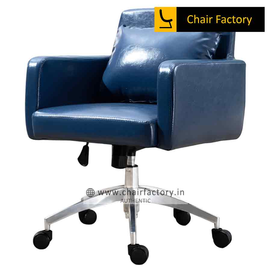 Lanark Blue Designer Chair