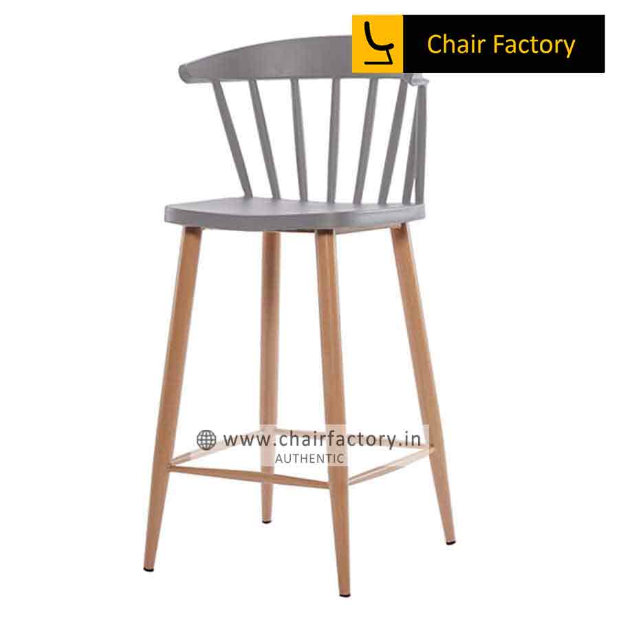 Questa grey Bar stool