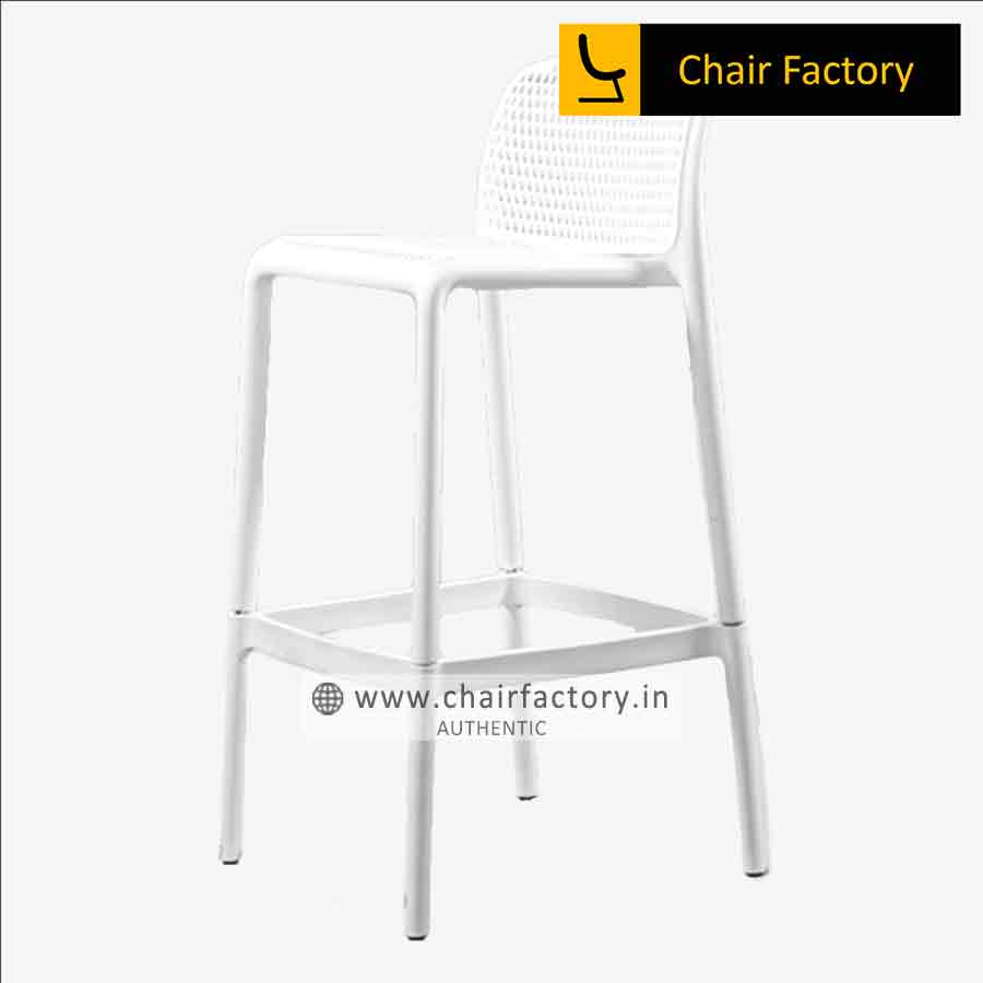 MABLE white High Counter Bar Stool