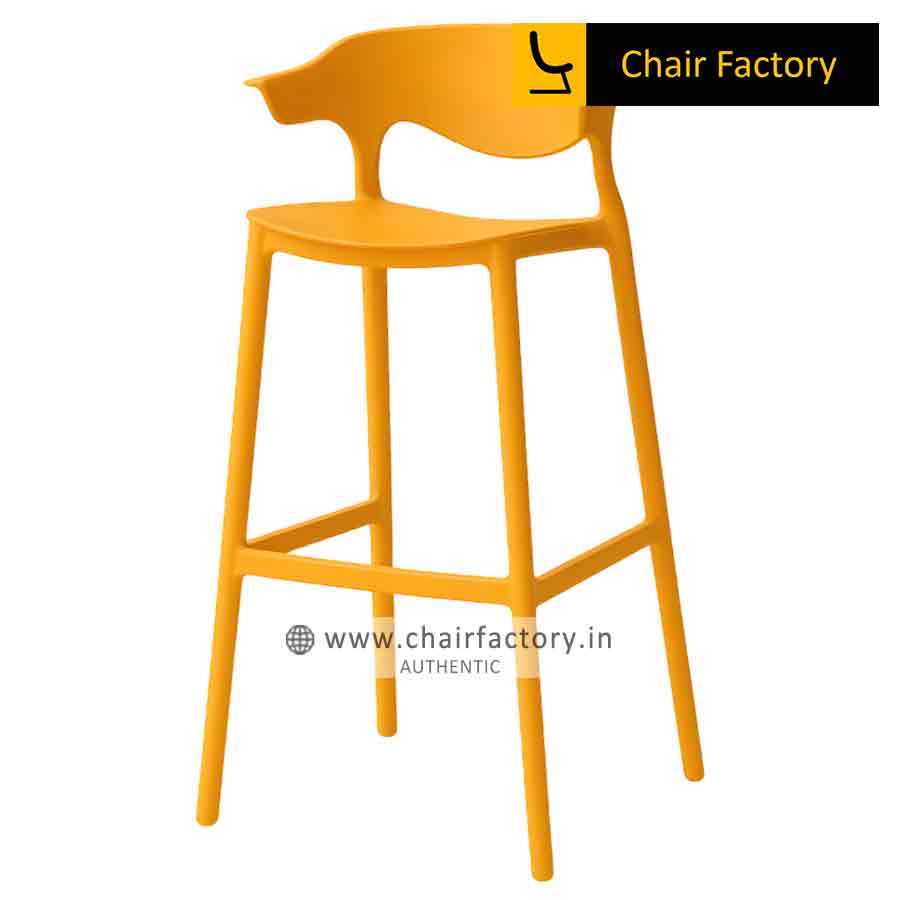 Talitha Orange Bar stool