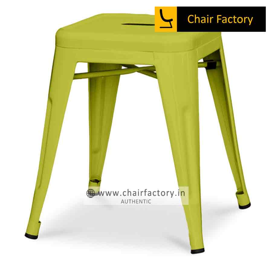 TOLIX Olive Green Bar Stools