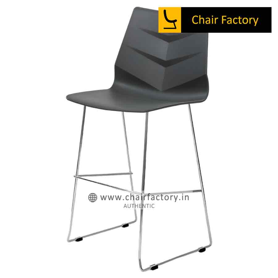Preston Black Bar Stool 