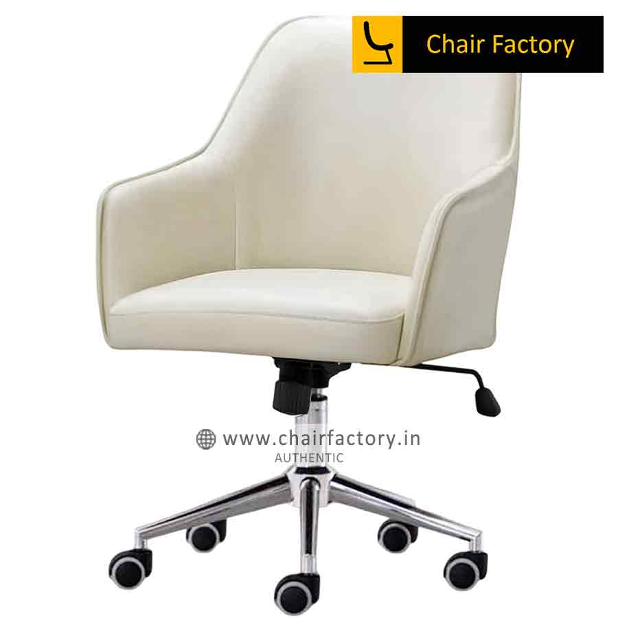 Arlo Cream Designer Chair