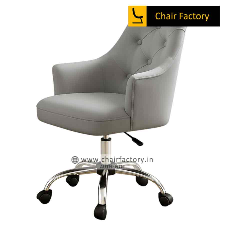 Zinnia White Designer Chair