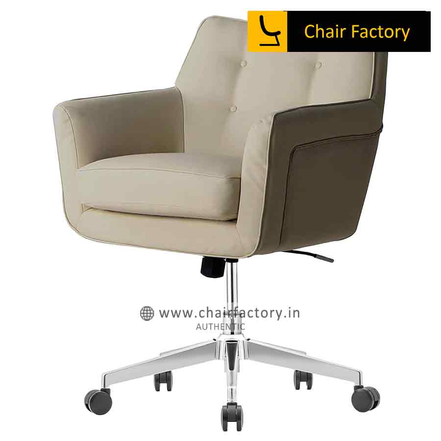 Eastfeild Beige Designer Chair