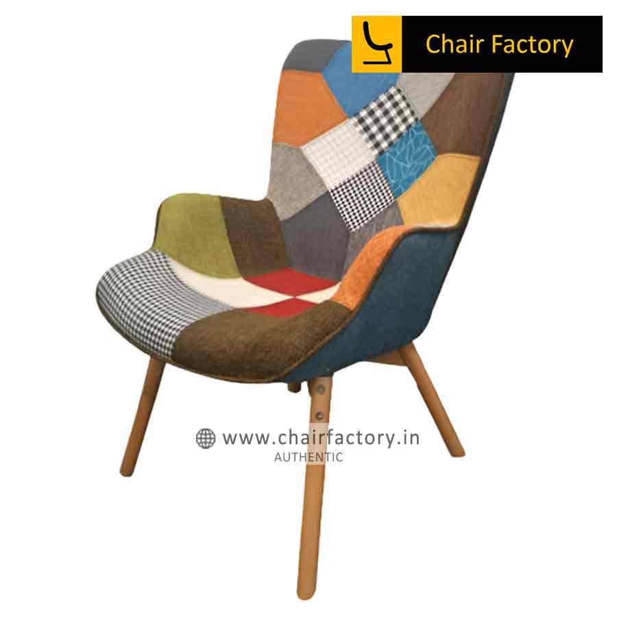 Duke Patchwork Lounge Chair