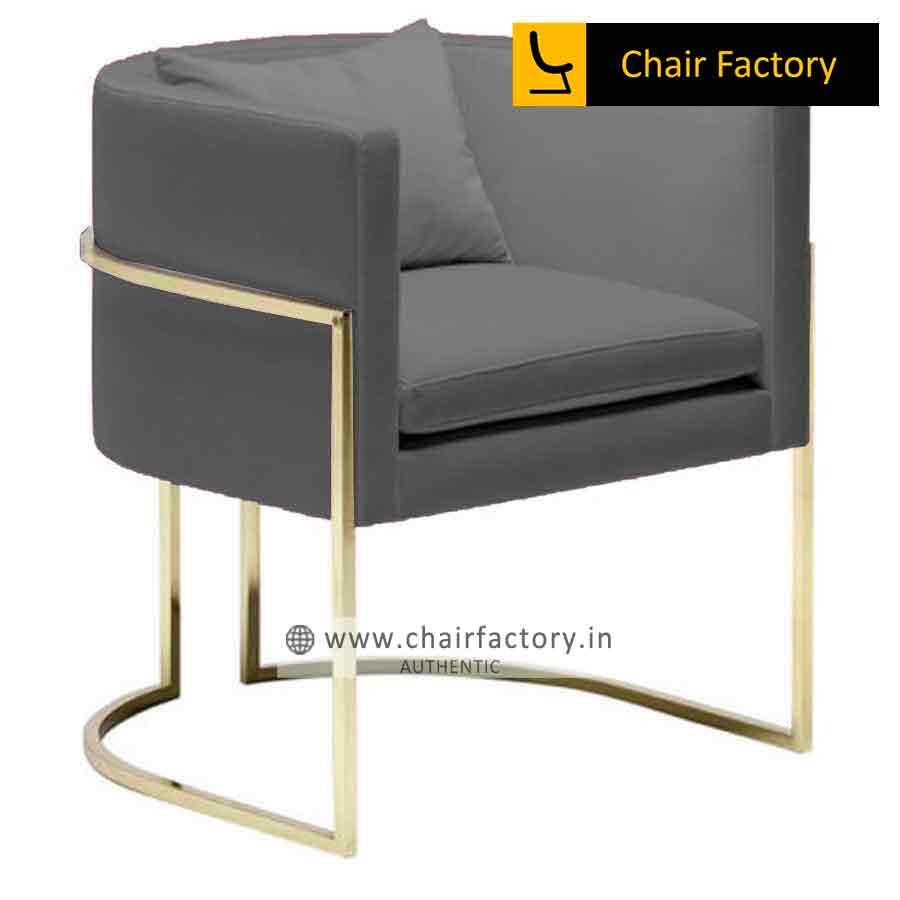 Katsochis Grey Lounge Chair