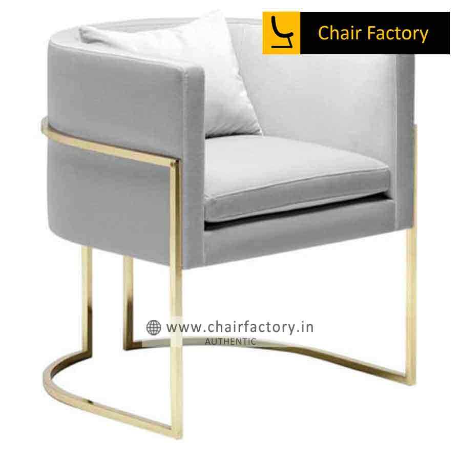 Katsochis White Lounge Chair 