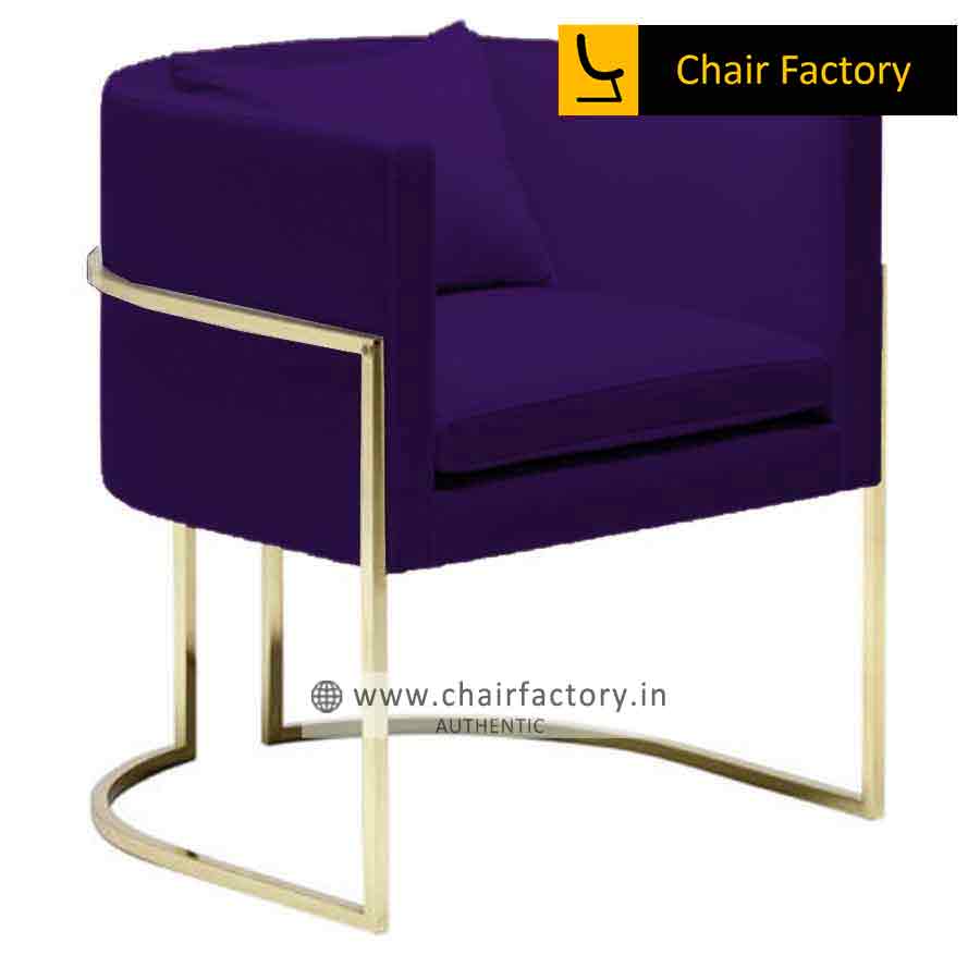 Katsochis Purple Lounge Chair 