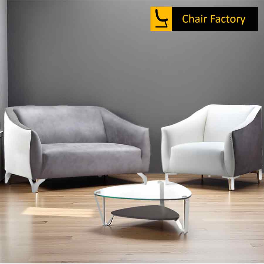 Wainscott Leatherette Designer Sofa