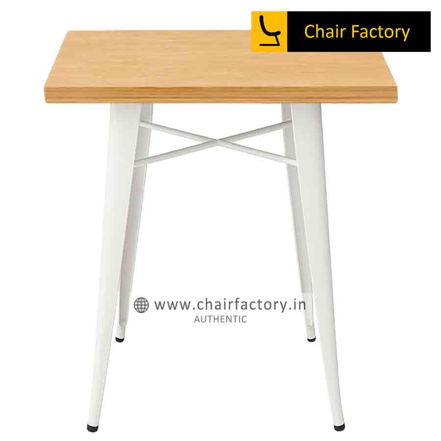 Tolix  White Cafe Table