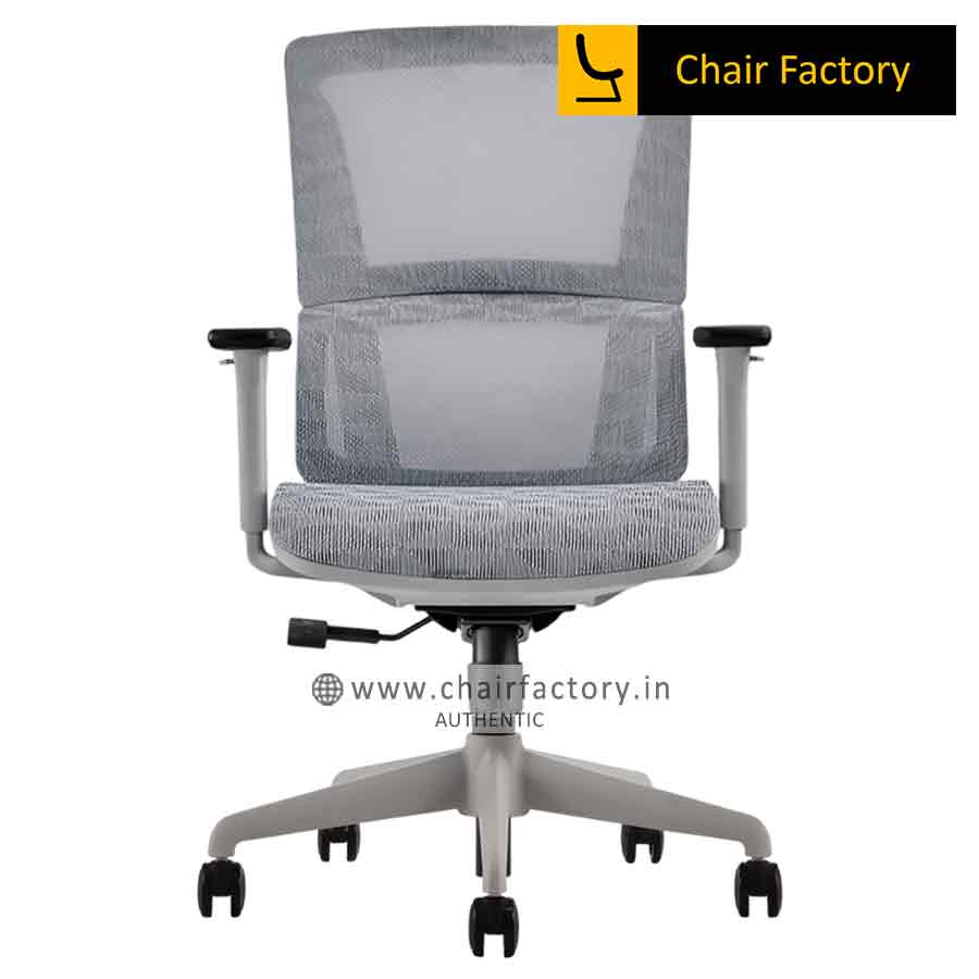 GREY PROPOSTURA MID BACK OFFICE CHAIR